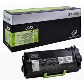 Toner lexmark 52d2x0e black 45 k ms811dn  ms811dtn  ms811n ms812de