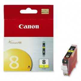 Cartus cerneala canon cli-8y yellow capacitate 13ml pentru canon pixma