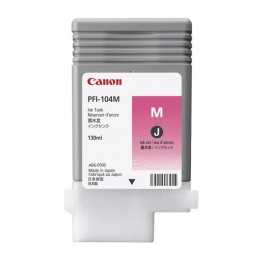 Cartus cerneala canon pfi-104m magenta capacitate 130ml pentru ipf65x ipf75x