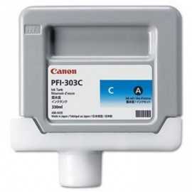 Cartus cerneala canon pfi-303c cyan capacitate 330ml pentru canon ipf810