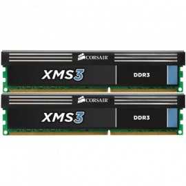 Memorie ram dimm corsair xms3 8gb (2x4gb) ddr3 1600mhz cl9