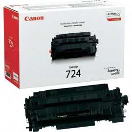 Toner canon crg724 black capacitate 6000 pagini pentru lbp6750dn