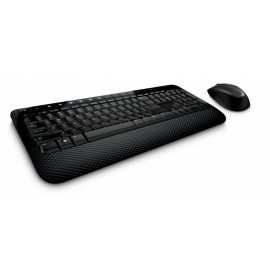 Kit tastatura + mouse microsoft 2000 wireless desktop media negru