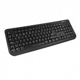 Tastatura serioux 9400mm cu fir us layout neagra multimedia (11