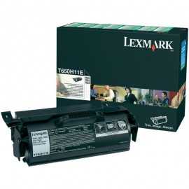 Toner lexmark t650h11e black 25 k t650dn  t650dtn  t650n t652dn