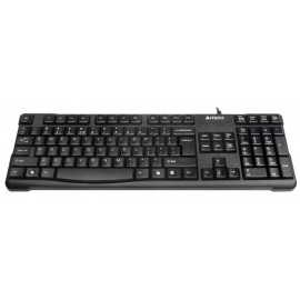 Tastatura a4tech kr-750 cu fir us layout neagra natural_a shape/KR-750 USB