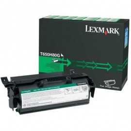 Toner lexmark t650h80g black 25 k t650dn  t650dtn  t650n t652dn
