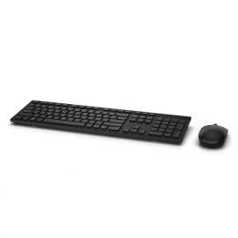 Dell keyboard and mouse set km636 wireless 2.4 ghz usb NEGRU
