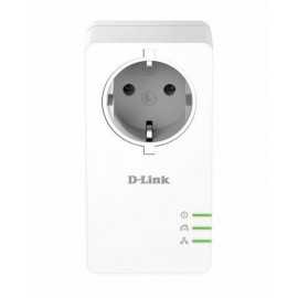 Powerline d-link kit adaptor powerline 1000mbs homeplug av2 passthrough qos