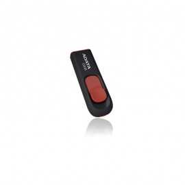 Usb flash drive adata 8gb c008 usb2.0 negru+rosu