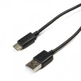 Cablu de date/incarcare serioux port usb tip-c 1m negru