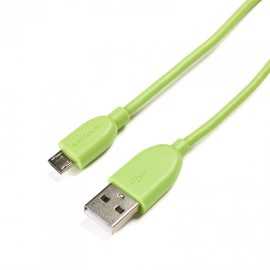 Cablu de date/incarcare serioux port microusb 1m verde