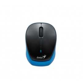 Mouse genius wireless optical 9000r rechargeable black blue radio transfer