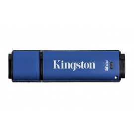 Usb flash drive kingston 8gb dtvp30 usb 3.0 256bit aes