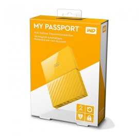 Hdd extern wd 2tb my passport 25 usb 3.0 galben