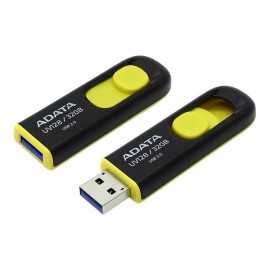 Usb flash drive adata 32gb uv128 usb3.1 negru si galben