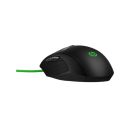 Hp 300 pav gaming grncable mouse culoare black and green
