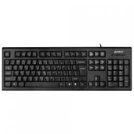 Tastatura kr-85 a4tech  cu fir usb neagra comfort round -