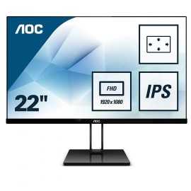 Monitor 21.5 aoc 22v2q fhd 1920*1080 75 hz wled ips