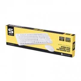 Kit tastatura + mouse serioux retro light 9910wh wireless 2.4ghz