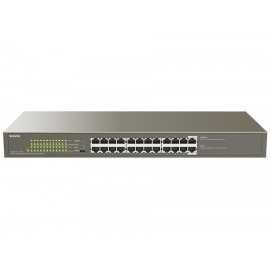 Tenda 1000m and poe 24-port gigabit ethernet switch with 24-port