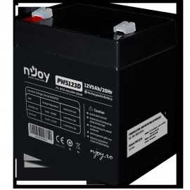 Acumulator vrla njoy 12v pw5123d terminal t2 over 260 cycles