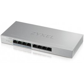 Zyxel gs1200-8hp 8-port gbe websmart metal switch 4x poe+ 802.3at