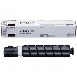 Toner canon c-exv59b black capacitate 30k pagini pentru ir 2625i/2630i/2645i.