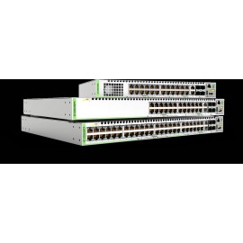 Switch allied telesis at-gs924mx gigabit ethernet managed switch with 24