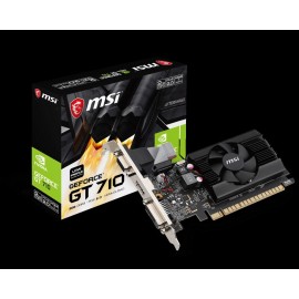 Placa video msi nvidia gt 710 2gd3 lp  specifications graphics