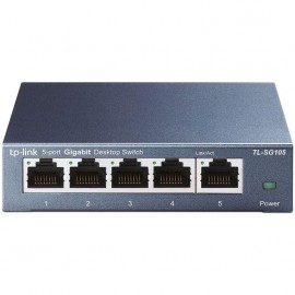 Switch tp-link tl-sg105s 5 porturi rj45 10/100/1000mbps auto- negociation...