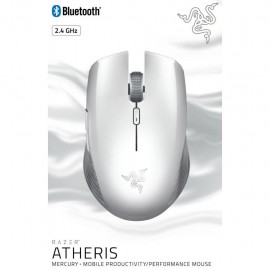 Mouse razer atheris mercury bluetooth  350-hour continuous use on a