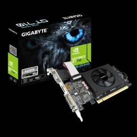 Placa video gigabyte nvidia geforce gt 710 gpu  graphics processing
