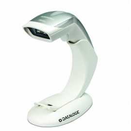 Cititor coduri de bare Datalogic Heron HD3430, USB, stand, alb