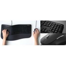 Kit tastatura + mouse microsoft ergonomic for business