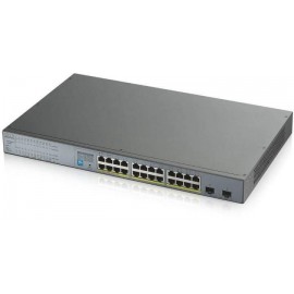 Zyxel gs1300-26hp 26-port poe switch 24x 100/1000 mbps (24x poe)
