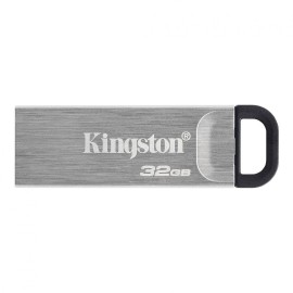 Usb flash drive kingston datatraveler kyson 32gb usb 3.2 metalic