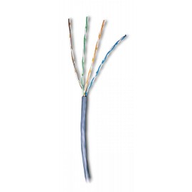 Nexans cable lanmark-5 u/utp awg24 cat 5e 155mhz pvc rola