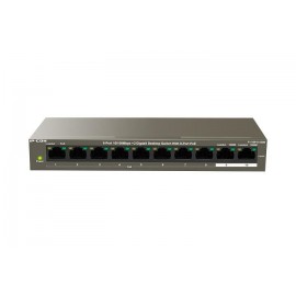 Ip-com 8-port10/100mbps+2 gigabit desktop switch with 8-port poe f1110p- 8-102w