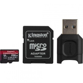 Card reader kingston + sd reader 256gb r/w: 300/260 mb/s