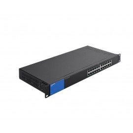 Linksys 24-port business desktop gigabit switch lgs124 network standards: ieee