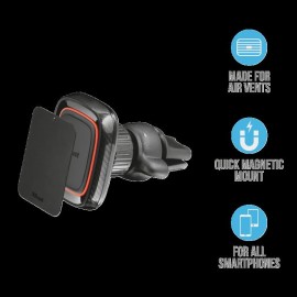 Suport telefon trust veta magnetic air vent car holder for