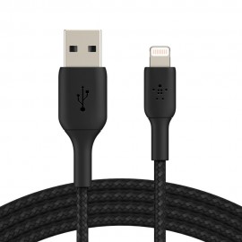 Belkin boost charge™ lightning to usb-a cable_braided 3m black