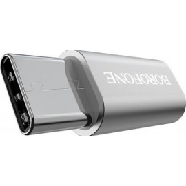Borofone bv4 / adaptor incarcare si transfer microusb to type-c