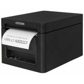 Imprimanta termica Citizen CT-E651, Lightning, USB, neagra