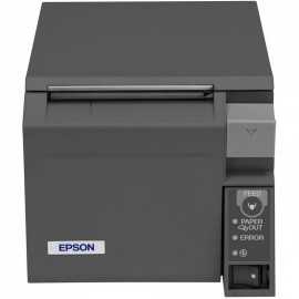 Imprimanta termica Epson TM-T70II, USB, LAN, gri