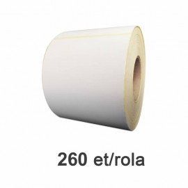 Role etichete termice 100x150mm, 260 et./rola