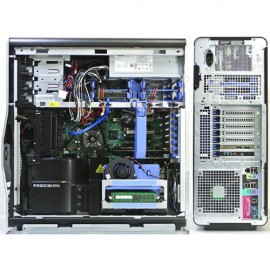 Workstation Dell Precision T7500 Tower, 2x Intel Xeon E5620 2.66 GHz, 24GB...