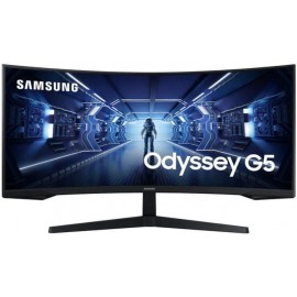 Monitor 34 samsung lc34g55twwuxen odyssey g5 wqhd 3440*1440 curbat 1000r