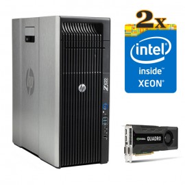 Workstation HP Z620 2x Intel Xeon 8-Cores E5-2680v1 3.50 GHz 20MB Cache, 96...